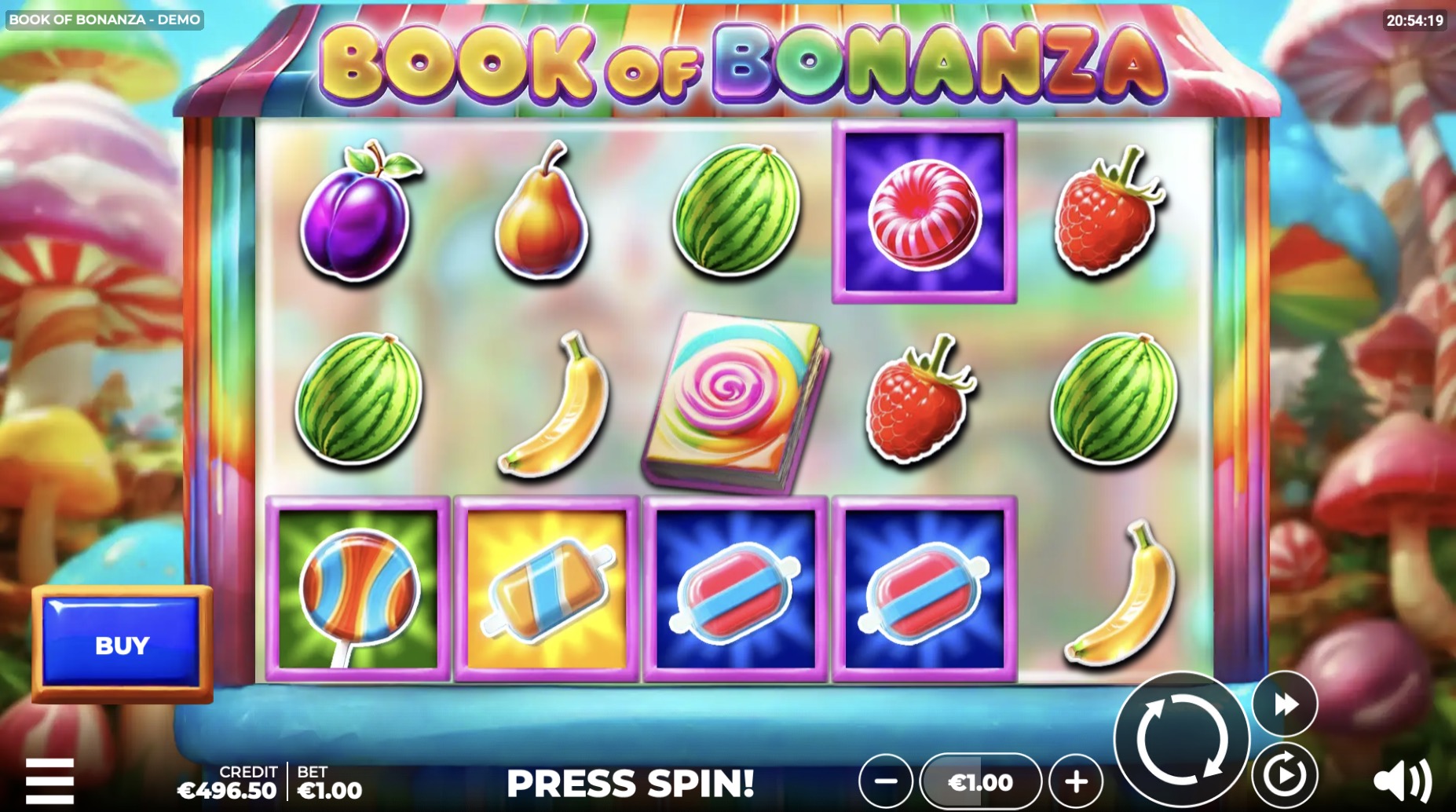 Gizbo casino     Book of Bonanza  Hlle Games